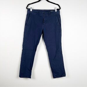 BONOBOS Navy Pants Straight‎ Leg Sz 33/30